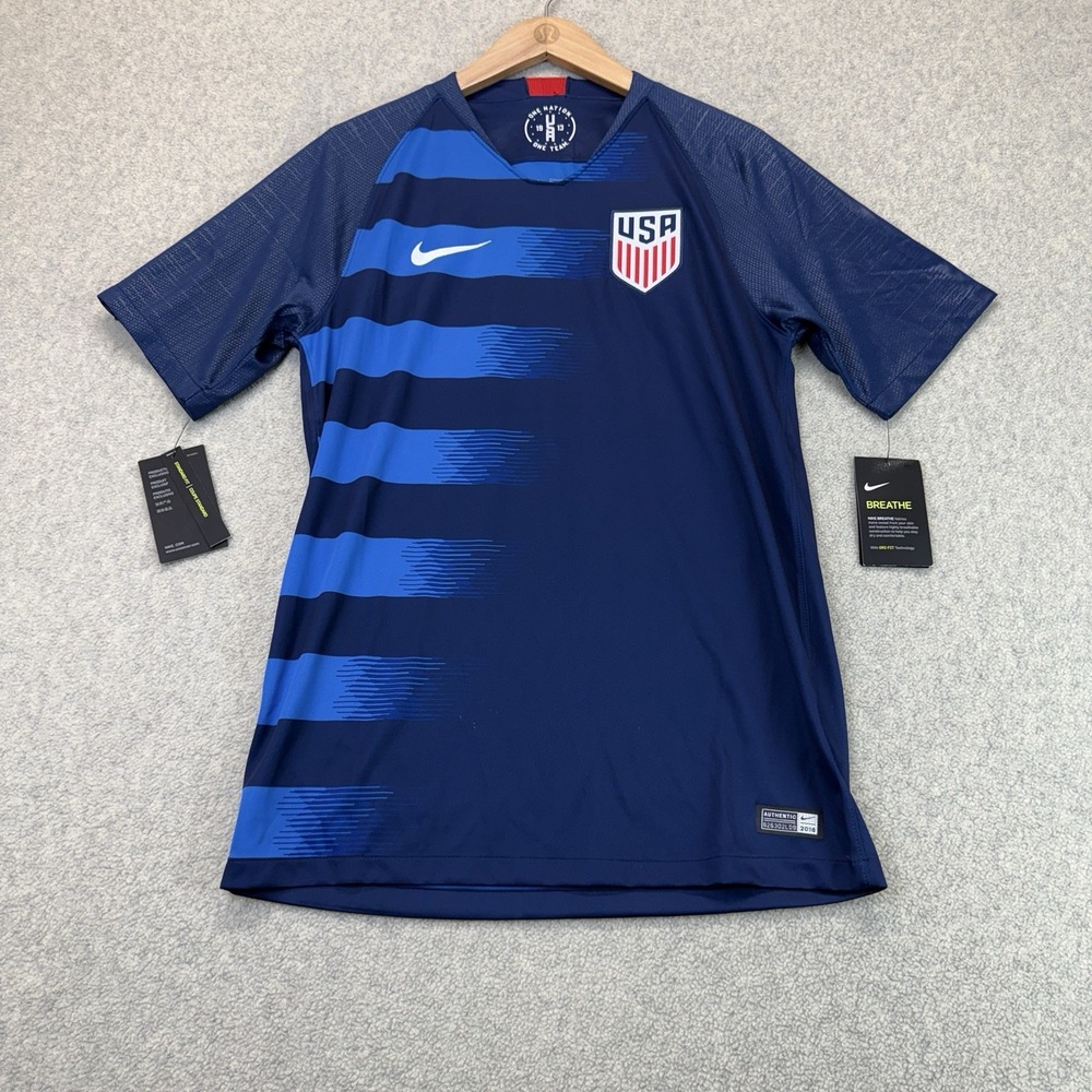 Nike 2018 USMNT USA Stadium Away Soccer Jersey Men's S NWT 893901-410